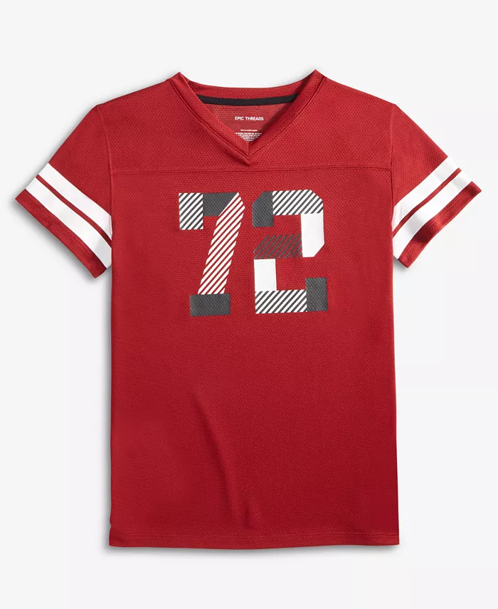 Спортивная футболка для мальчиков Little & Big Boys Epic Threads, красный
Спортивная футболка для мальчиков Little & Big Boys Epic Threads, красный