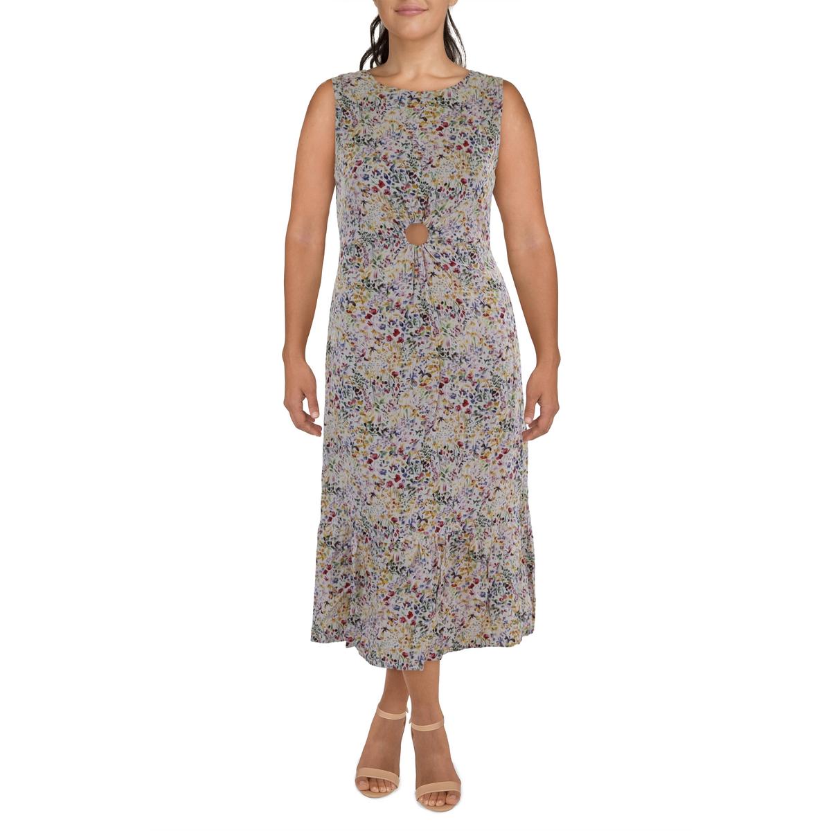 Женское льняное платье миди с цветочным принтом Nanette Nanette Lepore, цвет multi color floral
Женское льняное платье миди с цветочным принтом Nanette Nanette Lepore, цвет multi color floral