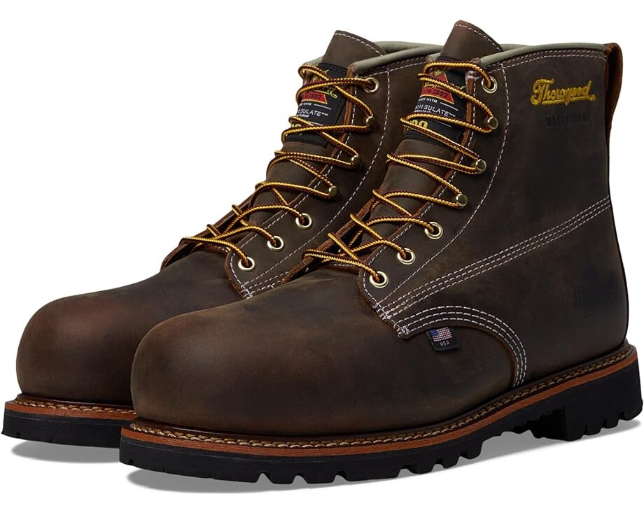 Ботинки Thorogood American Heritage 6" Waterproof Insulated Safety, цвет Crazy Horse
Ботинки Thorogood American Heritage 6" Waterproof Insulated Safety, цвет Crazy Horse