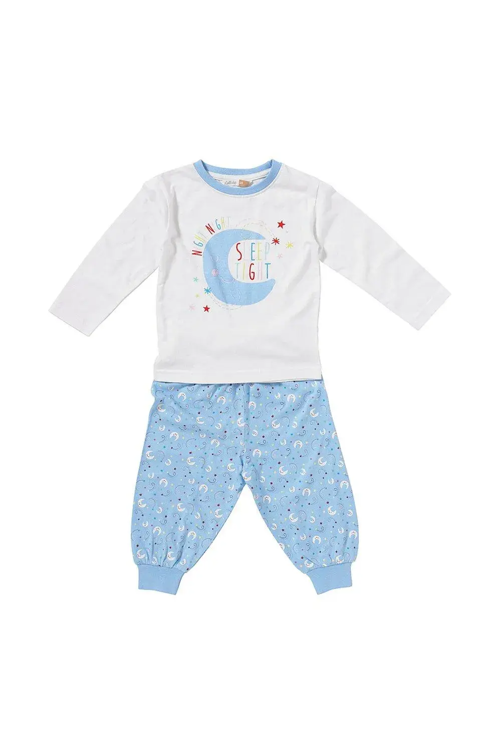 Пижамный комплект для девочек «Ночь Ночь» Lullaby, синий
Пижамный комплект для девочек «Ночь Ночь» Lullaby, синий