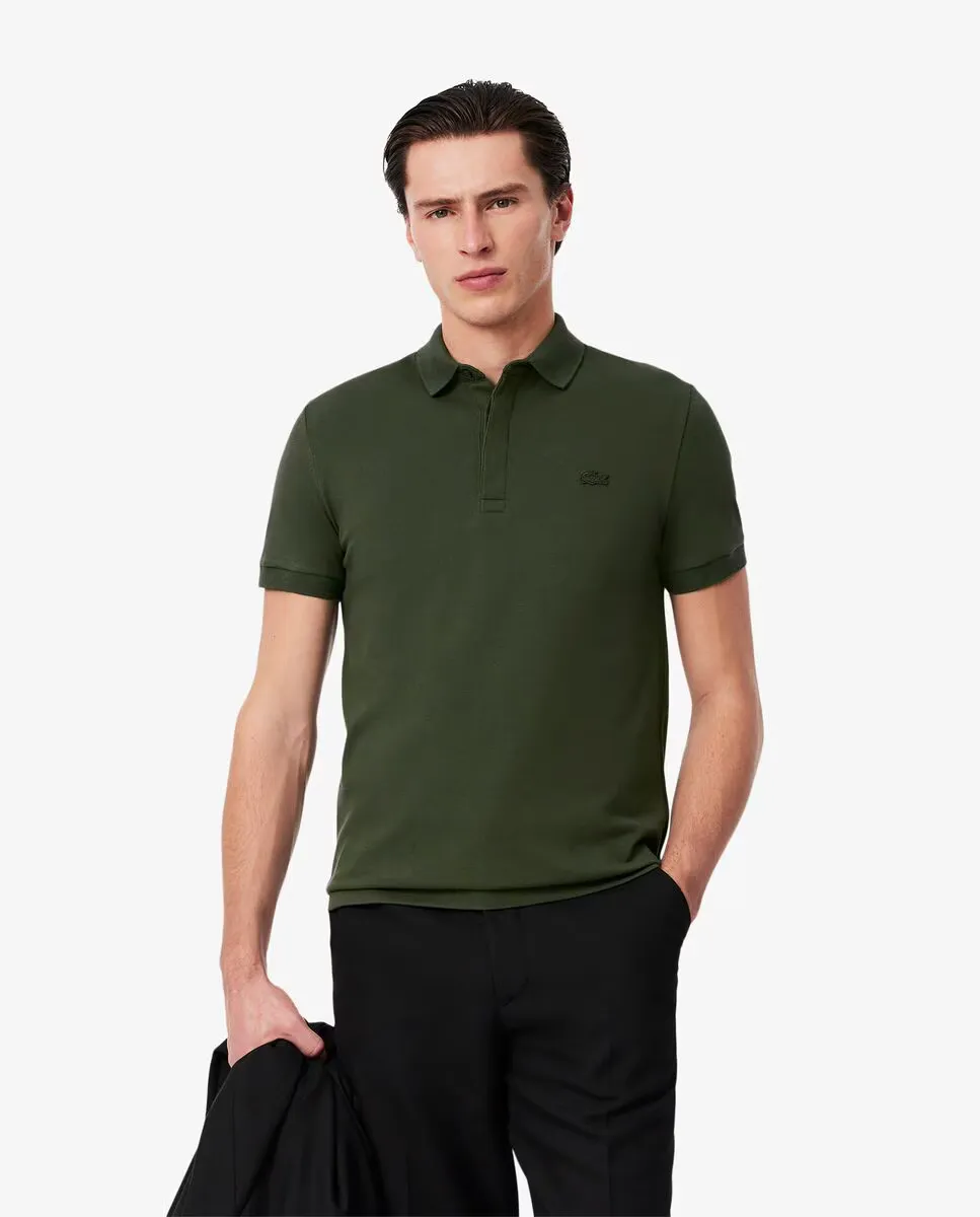 Мужская рубашка-поло Smart Paris с короткими рукавами из эластичного хлопкового пике Lacoste, военный зеленый
Мужская рубашка-поло Smart Paris с короткими рукавами из эластичного хлопкового пике Lacoste, военный зеленый