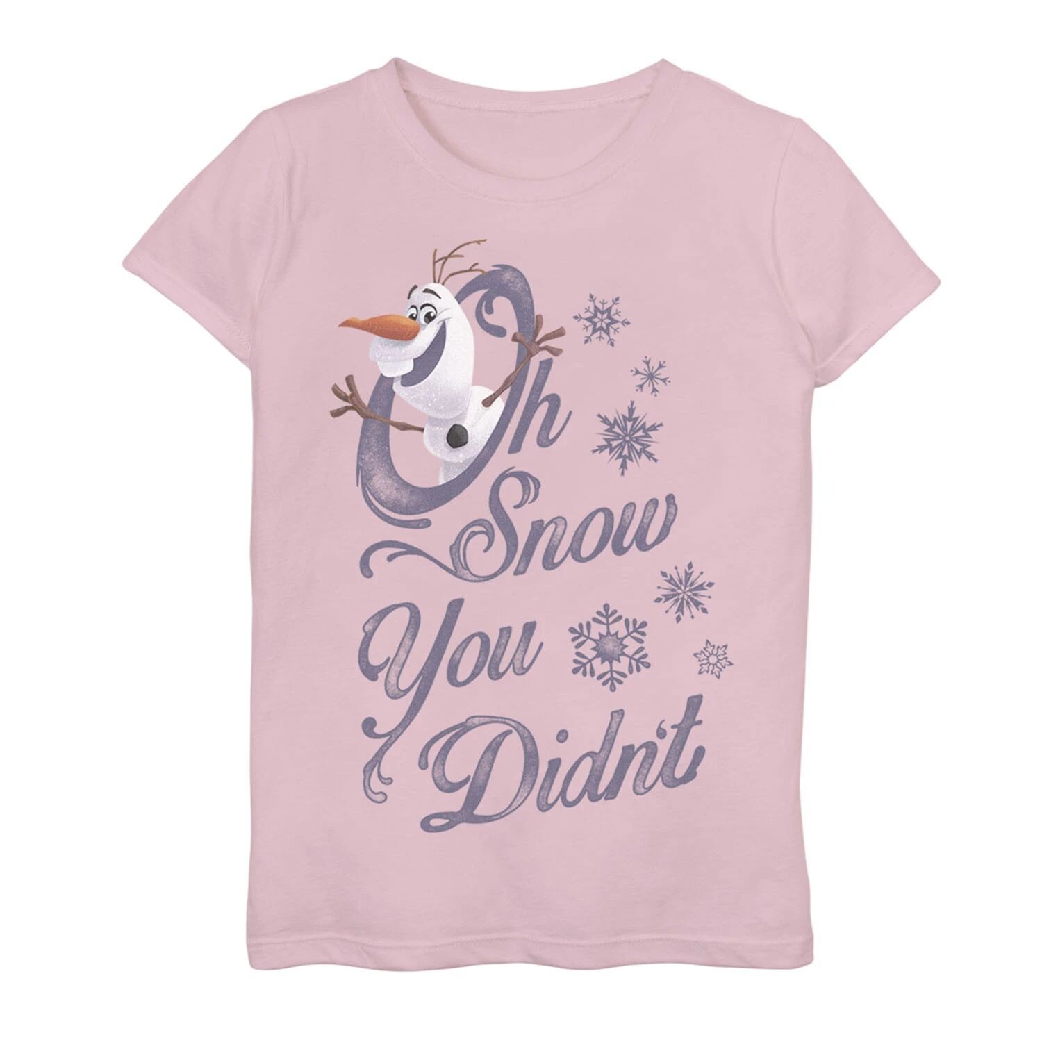 Футболка Disney's Frozen Girls 7–16 с рисунком «Олаф, снег, ты не сделал этого» Disney
Футболка Disney's Frozen Girls 7–16 с рисунком «Олаф, снег, ты не сделал этого» Disney