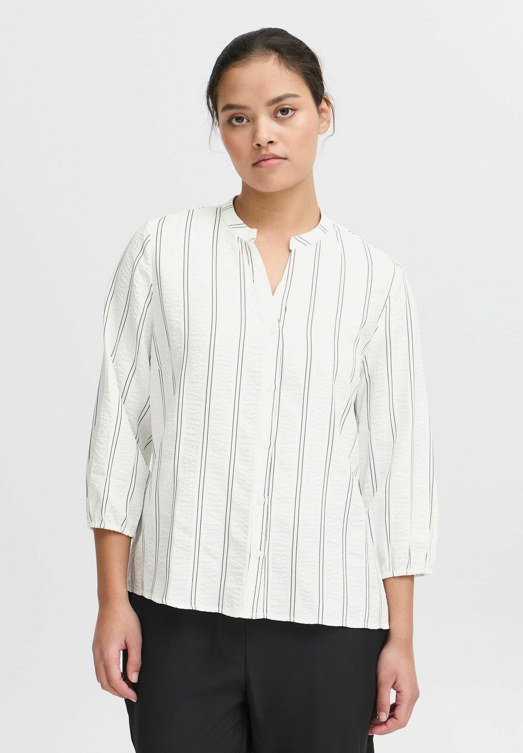 Блузка на пуговицах IXOLLIE ICHI, белый
Блузка на пуговицах IXOLLIE ICHI, белый