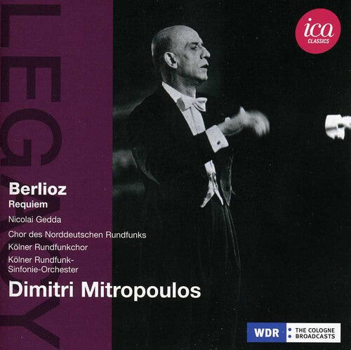 CD диск Berlioz / Mitropoulos / Kolner Rundfunkchor: Ica Legacy: Berlioz Requiem
CD диск Berlioz / Mitropoulos / Kolner Rundfunkchor: Ica Legacy: Berlioz Requiem