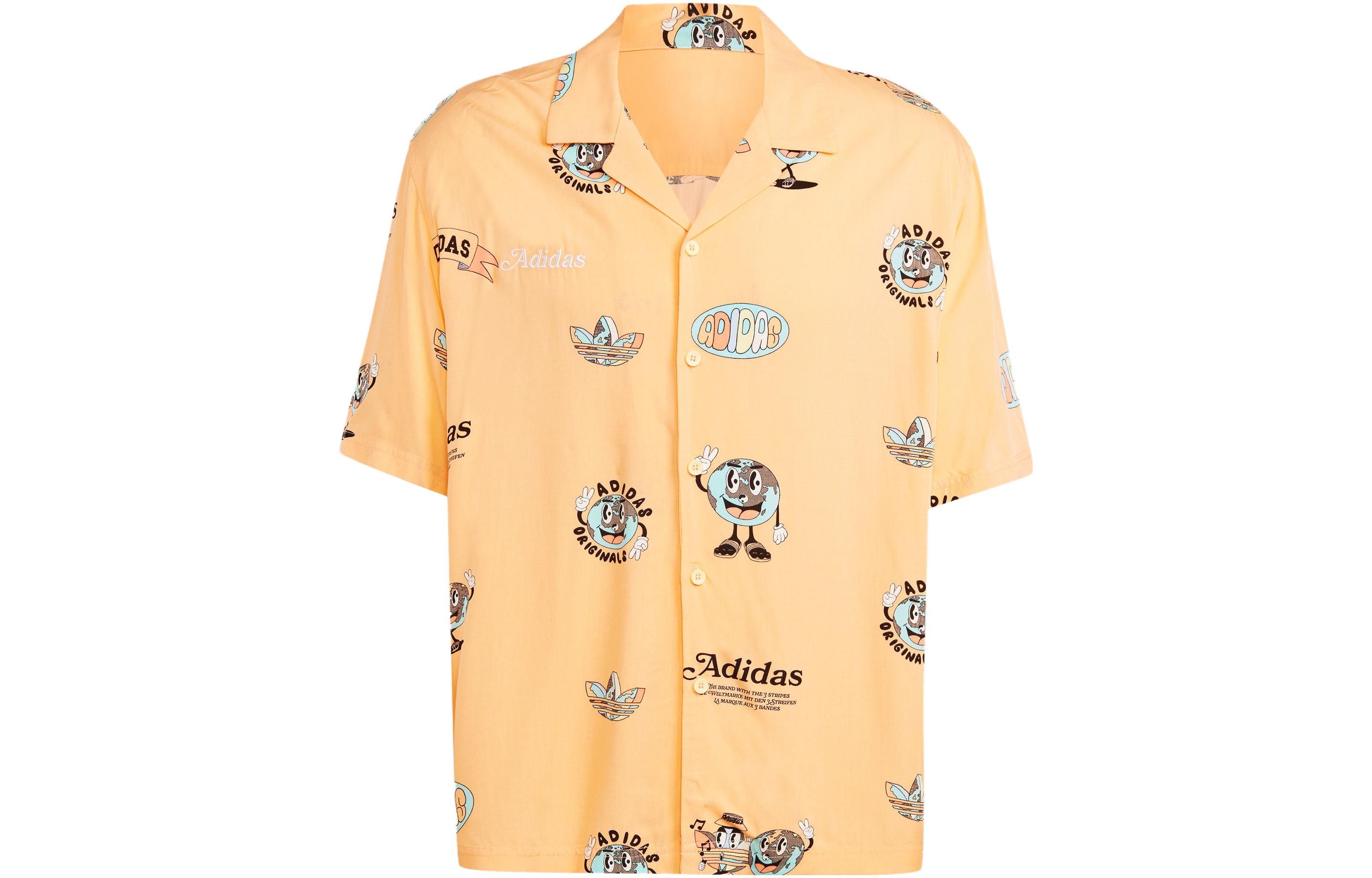 Футболка Adidas Originals мужская кислотно-оранжевая желтая 
Футболка Adidas Originals мужская кислотно-оранжевая желтая