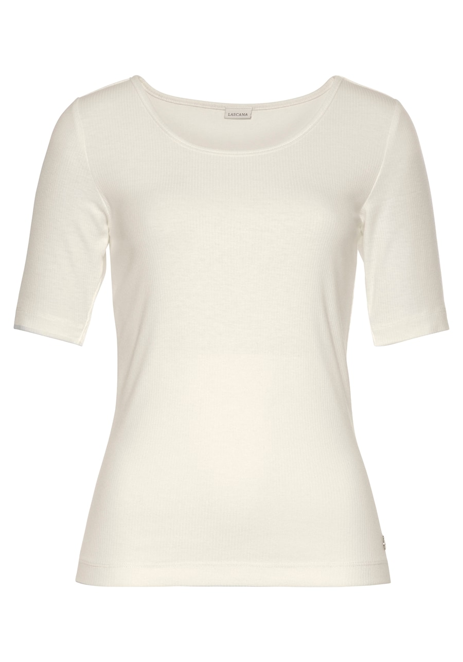 Пижамная рубашка LASCANA, экрю
Пижамная рубашка LASCANA, экрю