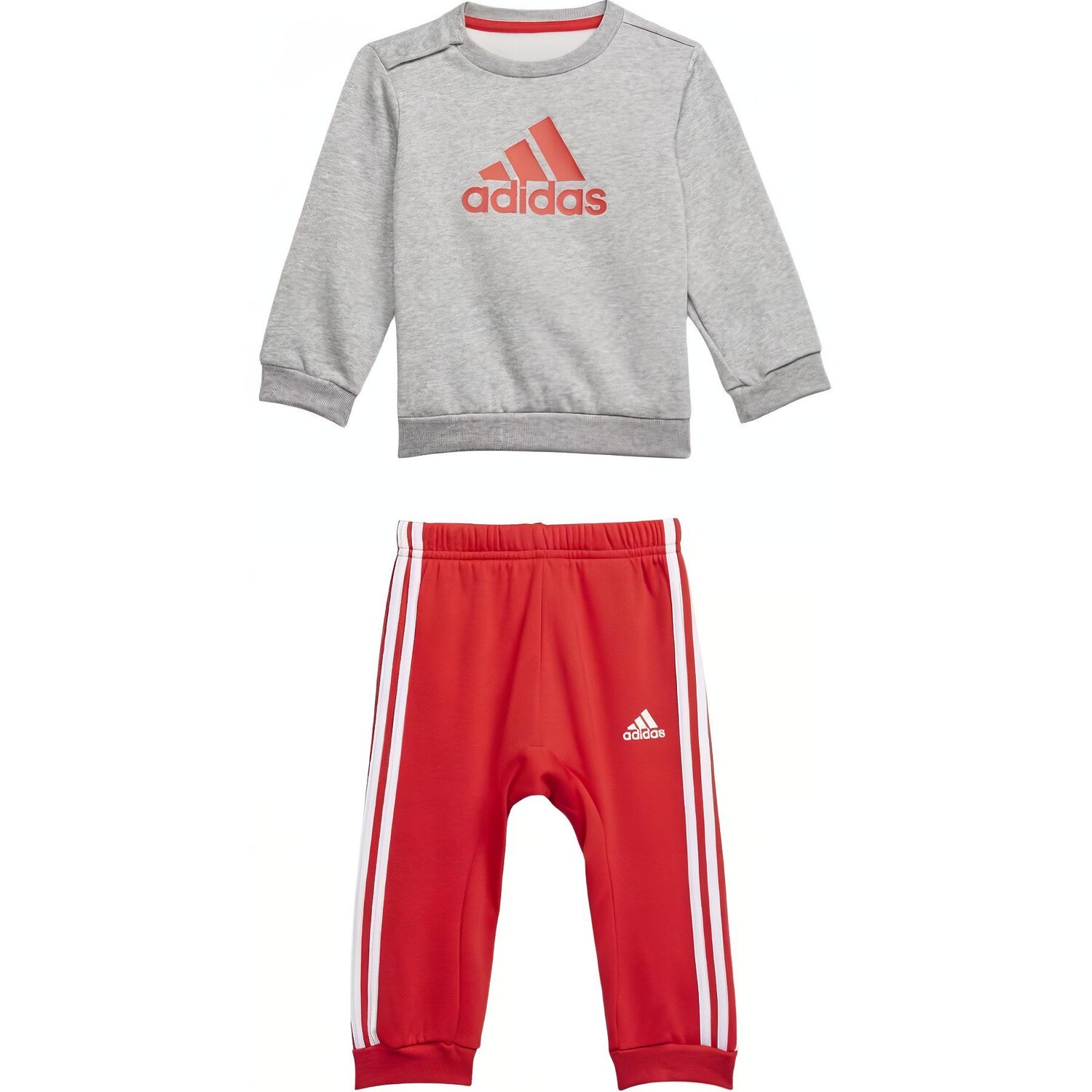 Комбинезоны/ползунки TD Adidas, серый/красный 
Комбинезоны/ползунки TD Adidas, серый/красный
