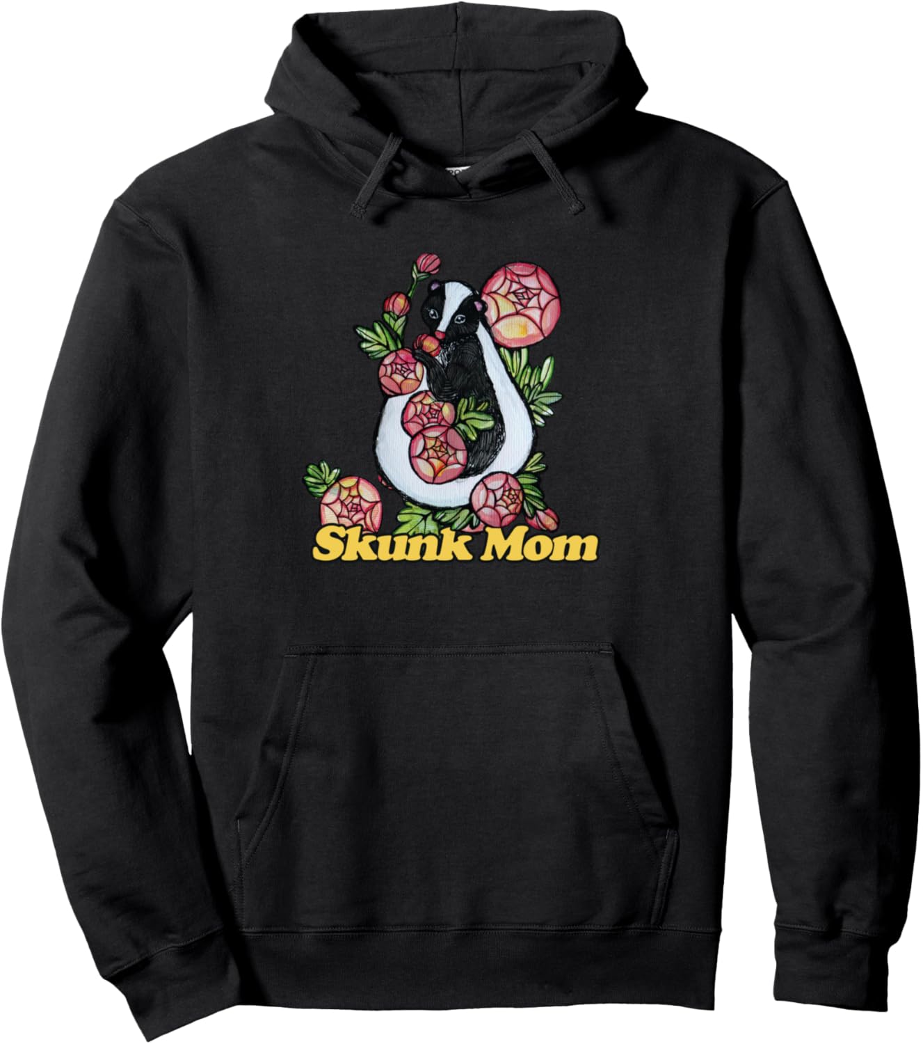 Худи Skunk Mama Skunk Peony Art Skunk Snugg, черный
Худи Skunk Mama Skunk Peony Art Skunk Snugg, черный