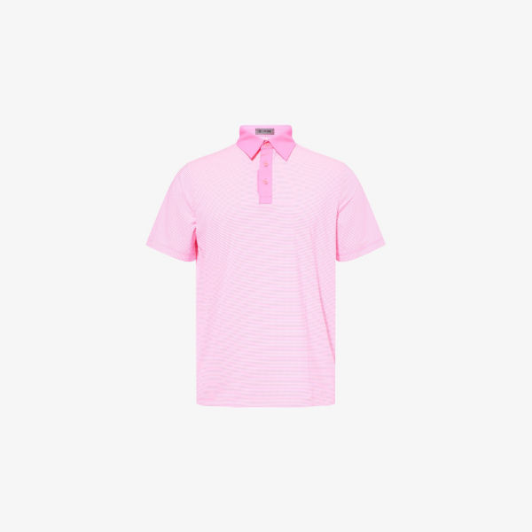 Поло G/Fore Feeder из тонкой ткани с полосками, розовый
Поло G/Fore Feeder из тонкой ткани с полосками, розовый