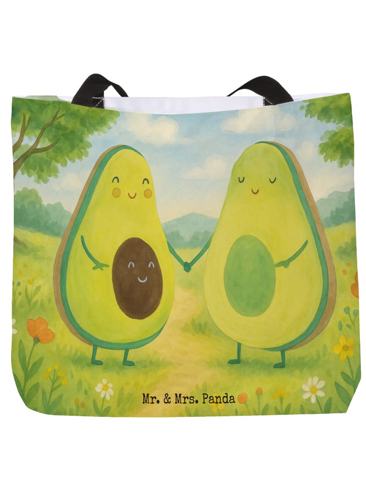 Mr. & Mrs. Panda Сумка-шоппер с изображением пары с авокадо, без надписи, белого цвета
Mr. & Mrs. Panda Сумка-шоппер с изображением пары с авокадо, без надписи, белого цвета