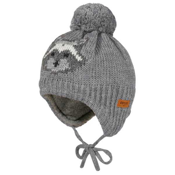 Шапка для мальчика из меха енота с помпоном и подкладкой - шапка Maximo, серый
Шапка для мальчика из меха енота с помпоном и подкладкой - шапка Maximo, серый