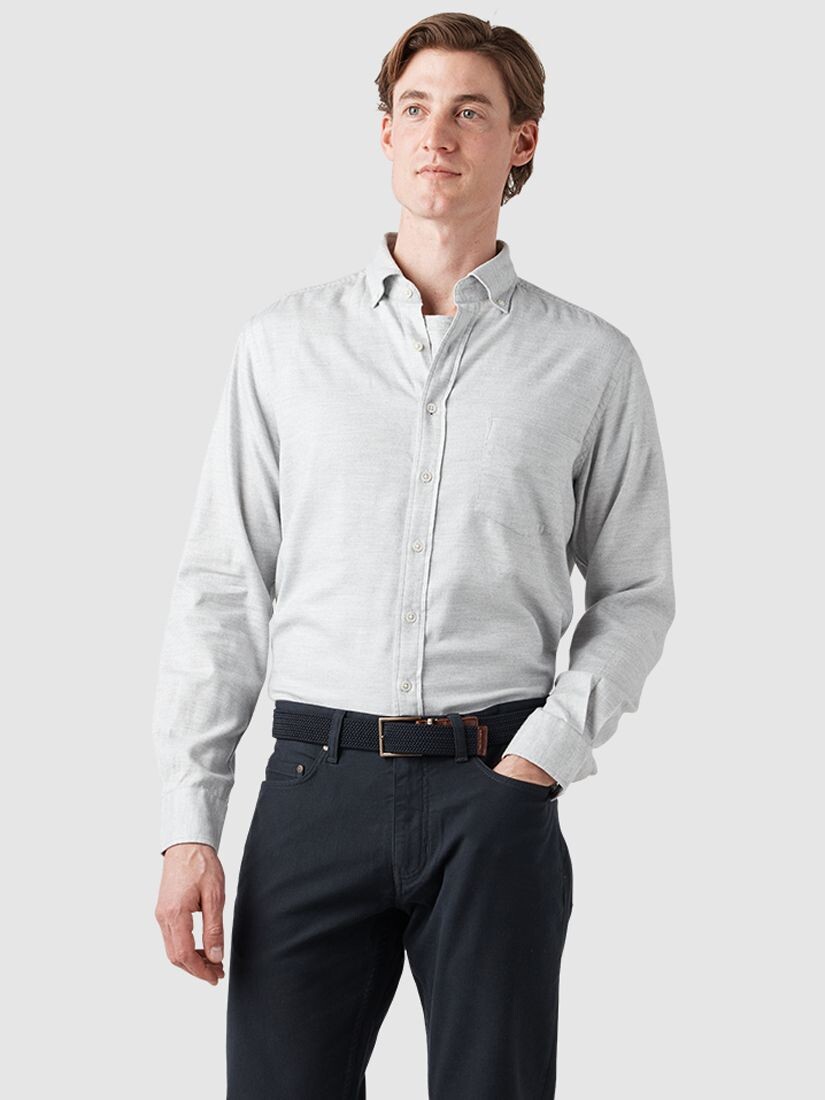 Рубашка спортивного кроя из смесового хлопка с длинными рукавами Rodd & Gunn Barhill, ясень
Рубашка спортивного кроя из смесового хлопка с длинными рукавами Rodd & Gunn Barhill, ясень