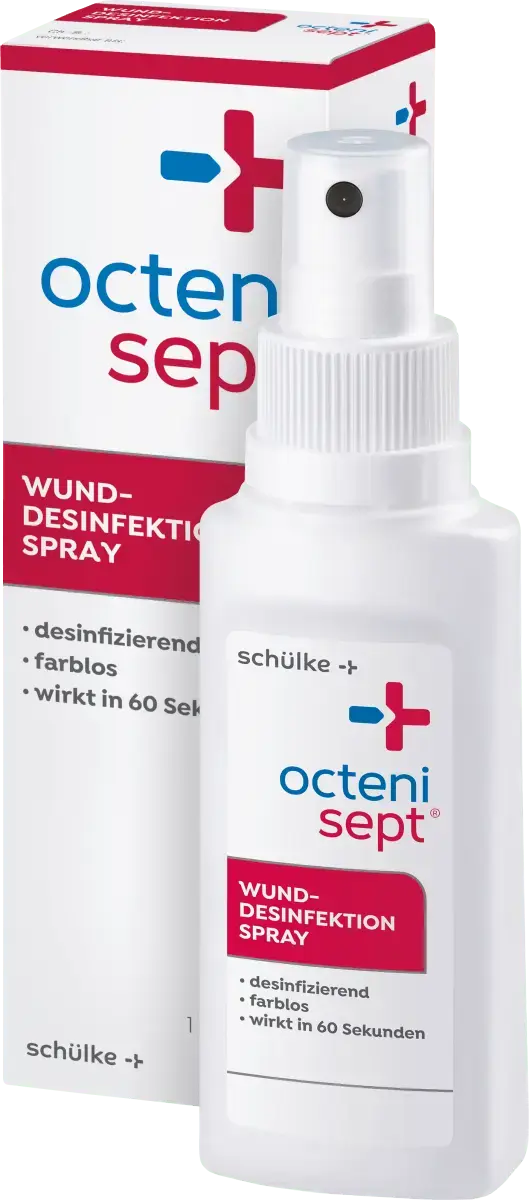 Спрей для дезинфекции ран 100мл octenisept
Спрей для дезинфекции ран 100мл octenisept