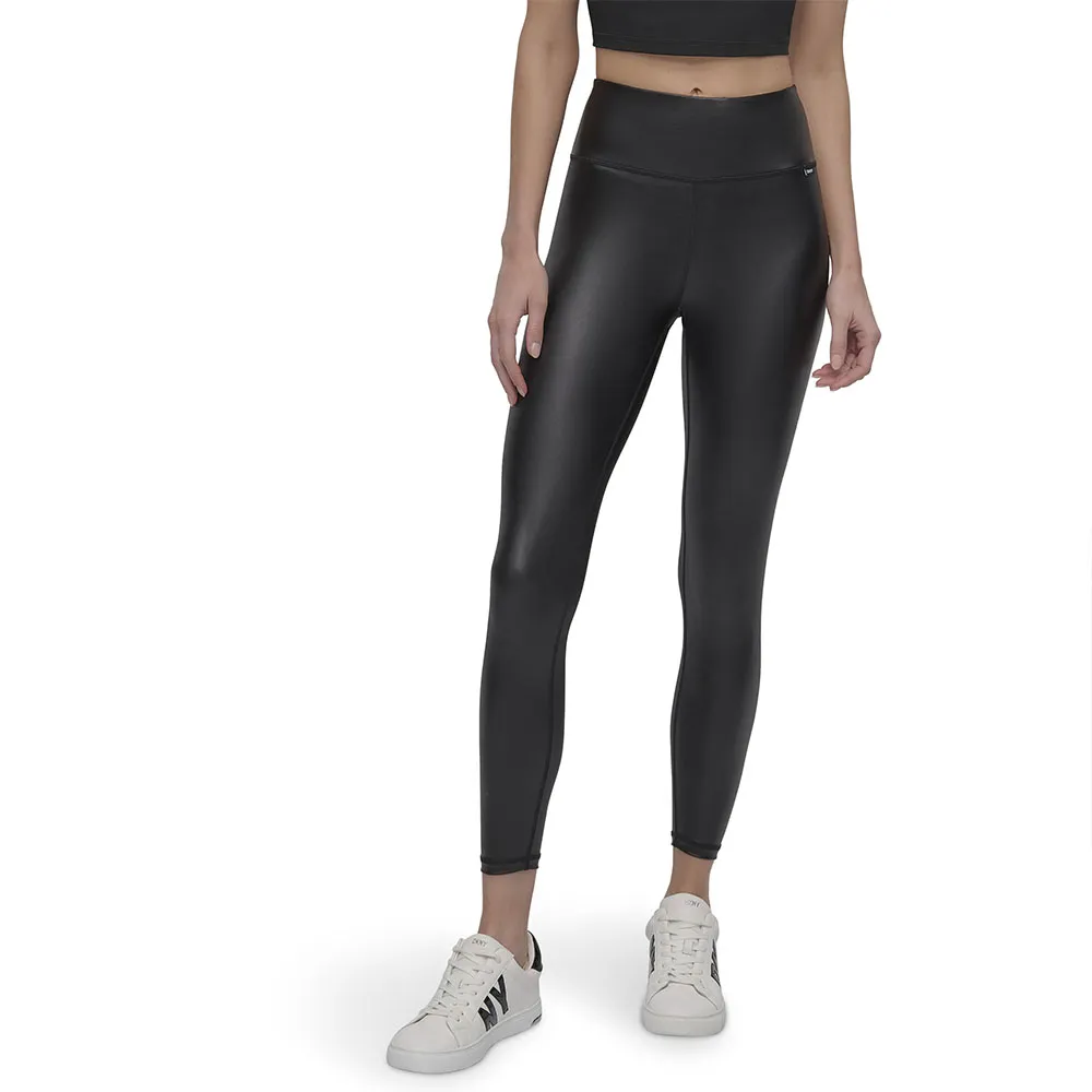 Леггинсы DKNY Faux Leather 7/8 high waist, черный
Леггинсы DKNY Faux Leather 7/8 high waist, черный