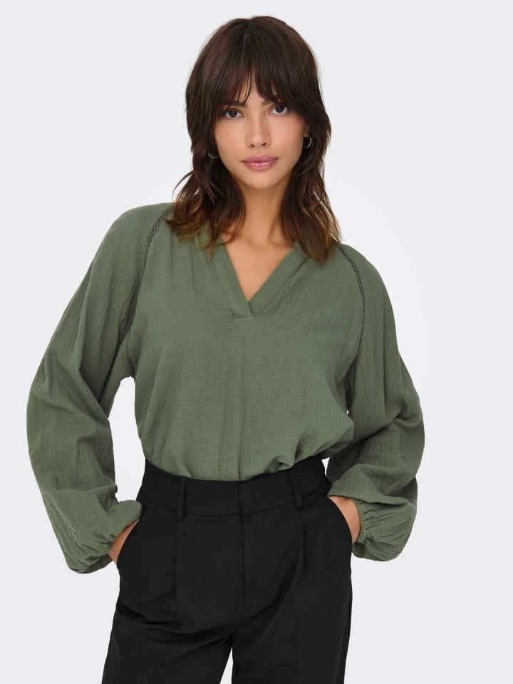 Блузка ONLY, зеленый
Блузка ONLY, зеленый