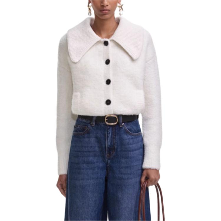 Self-portrait Свитер с автопортретом женский цвета слоновой кости Ivory White
Self-portrait Свитер с автопортретом женский цвета слоновой кости Ivory White