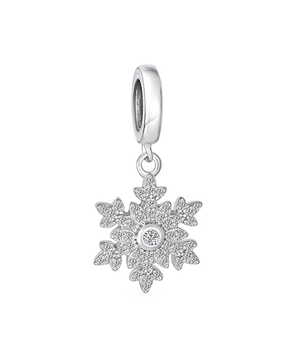 Рождественская подвеска-снежинка из серебра 925 пробы Bling Jewelry, clear
Рождественская подвеска-снежинка из серебра 925 пробы Bling Jewelry, clear