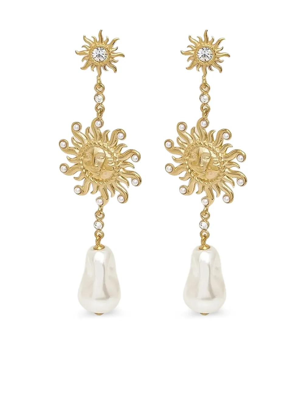 Серьги с жемчужинами солнечного цвета GUESS USA, золотой
Серьги с жемчужинами солнечного цвета GUESS USA, золотой