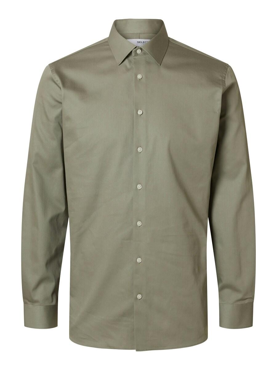 Рубашка Slim Fit на пуговицах SELECTED, серый
Рубашка Slim Fit на пуговицах SELECTED, серый