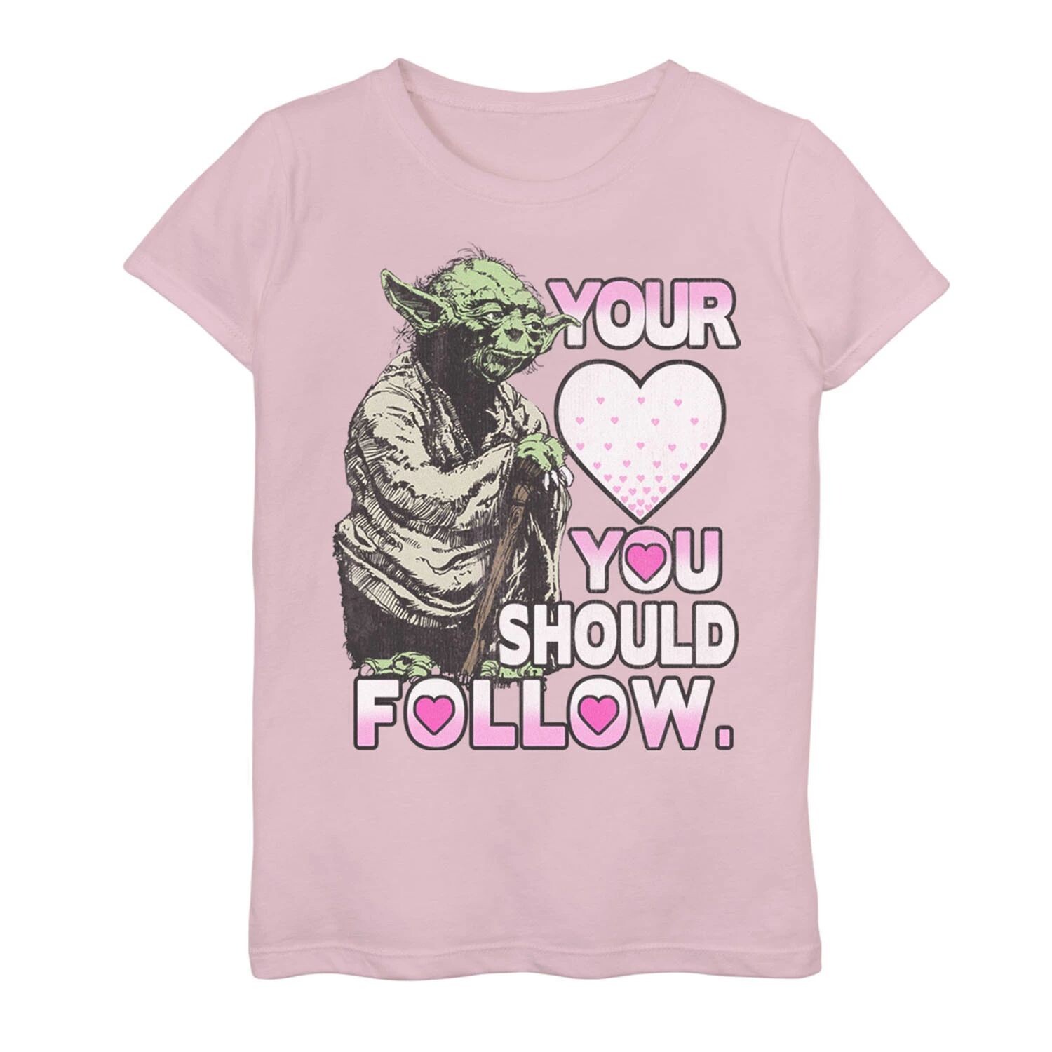 Футболка с рисунком «Ты должен следовать» для девочек 7–16 лет «Звездные войны Йода» Star Wars
Футболка с рисунком «Ты должен следовать» для девочек 7–16 лет «Звездные войны Йода» Star Wars