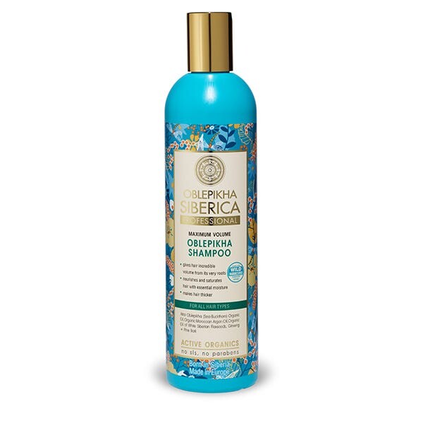Шампунь максимального объема 400 мл Oblepikha
Шампунь максимального объема 400 мл Oblepikha
