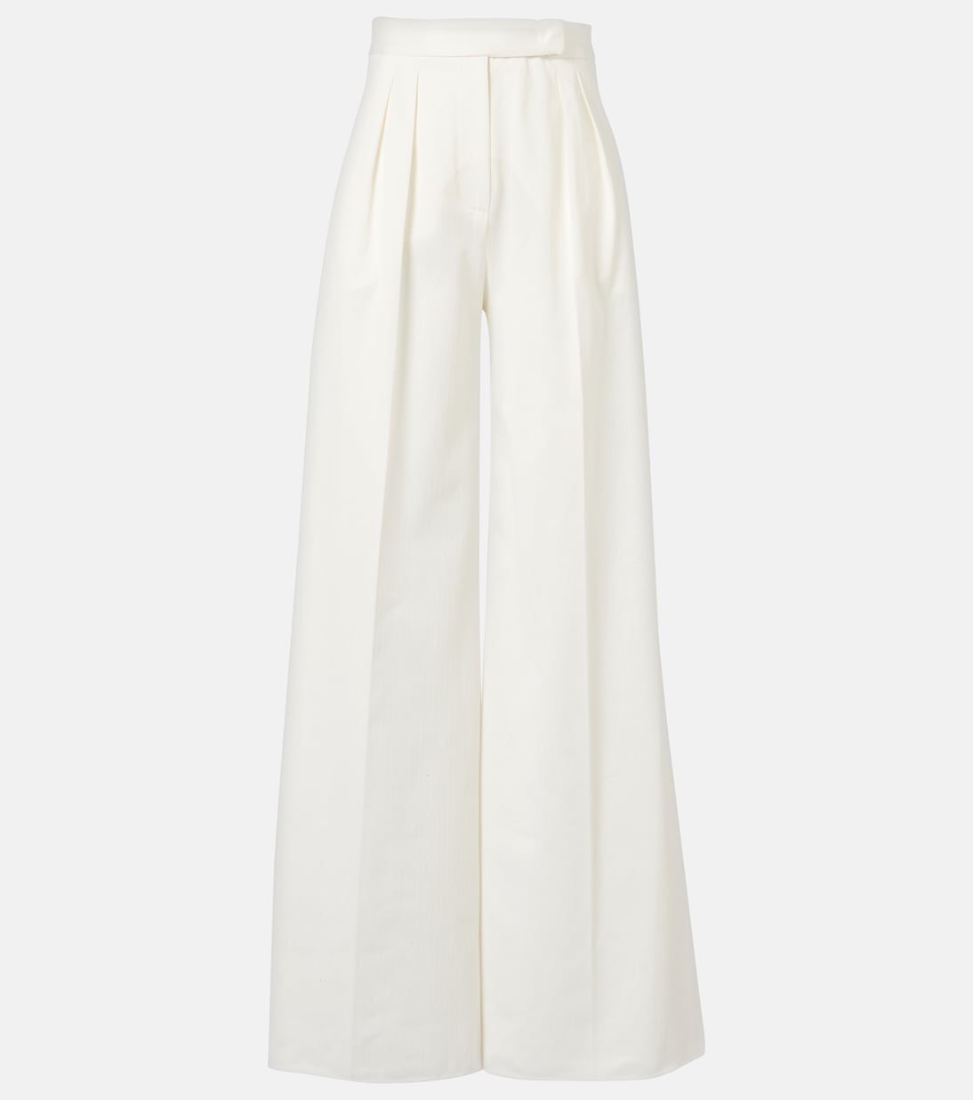 Широкие брюки из хлопка с высокой талией Chenzia Max Mara, Gesso
Широкие брюки из хлопка с высокой талией Chenzia Max Mara, Gesso