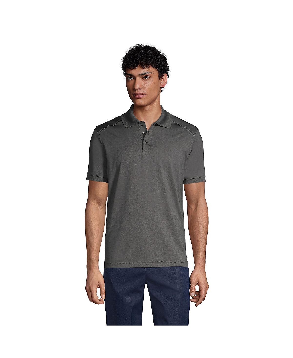 Мужская рубашка поло с короткими рукавами для школьной формы Rapid Dry Lands' End
Мужская рубашка поло с короткими рукавами для школьной формы Rapid Dry Lands' End