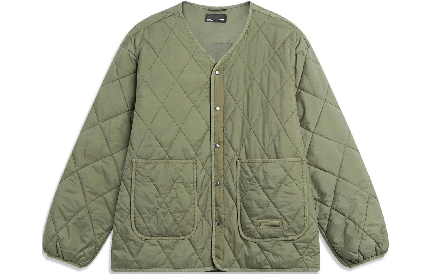 Стеганая куртка унисекс оливково-зеленая Lining, оливково-зеленый
Стеганая куртка унисекс оливково-зеленая Lining, оливково-зеленый