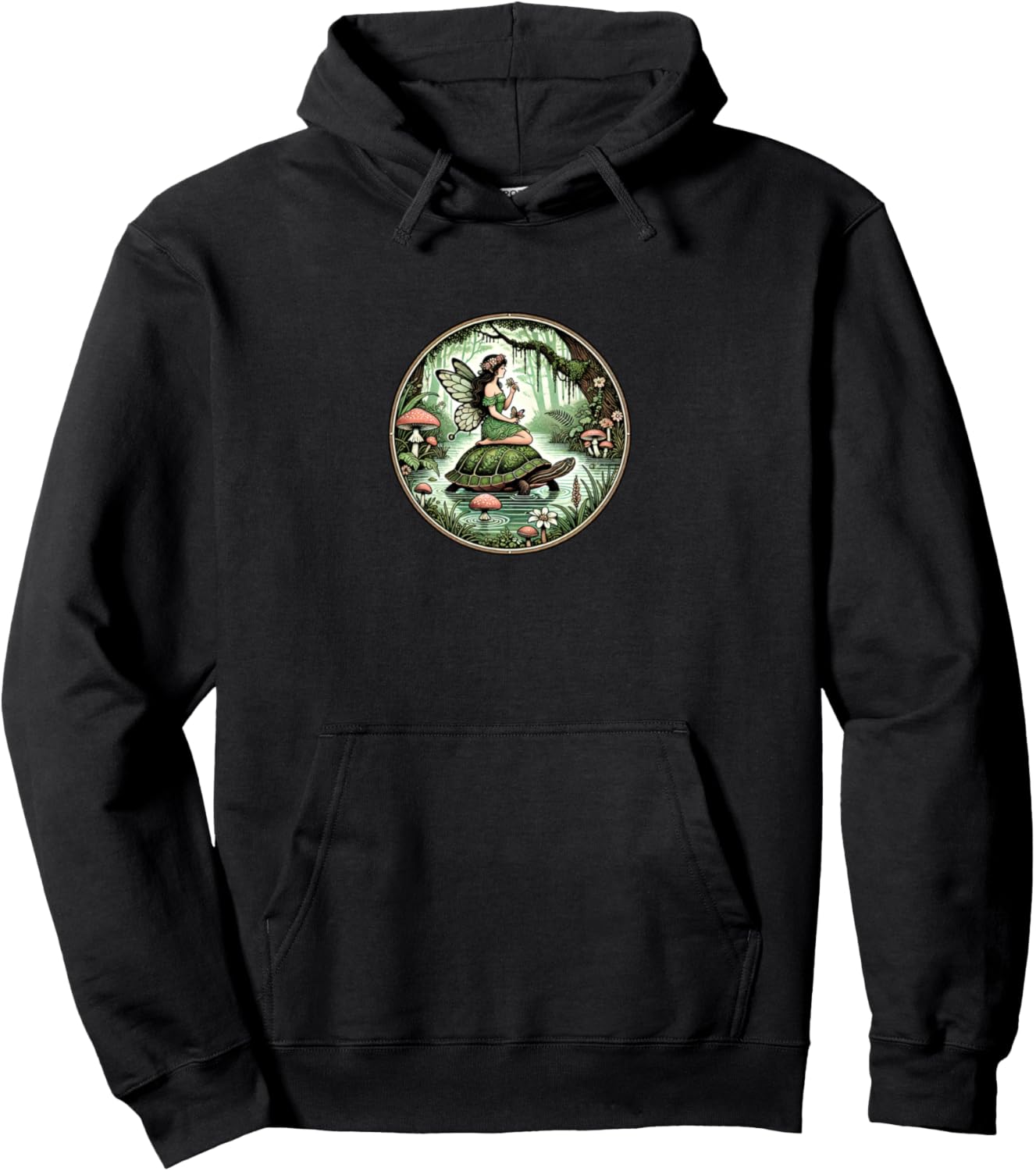 Толстовка с изображением феи и черепашки Retro Turtles Lover Snugg, черный
Толстовка с изображением феи и черепашки Retro Turtles Lover Snugg, черный