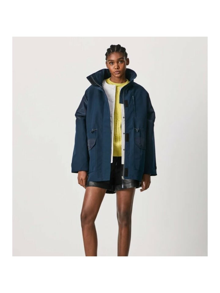 Пуховик Pepe Jeans Mantel, синий
Пуховик Pepe Jeans Mantel, синий