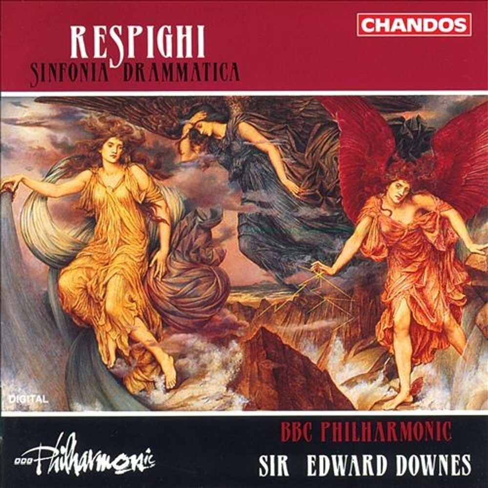 Диск CD Respighi: Sinfonia Drammatica - Ottorino Respighi, BBC Philharmonic Orchestra, Sir Edward Downes
Диск CD Respighi: Sinfonia Drammatica - Ottorino Respighi, BBC Philharmonic Orchestra, Sir Edward Downes