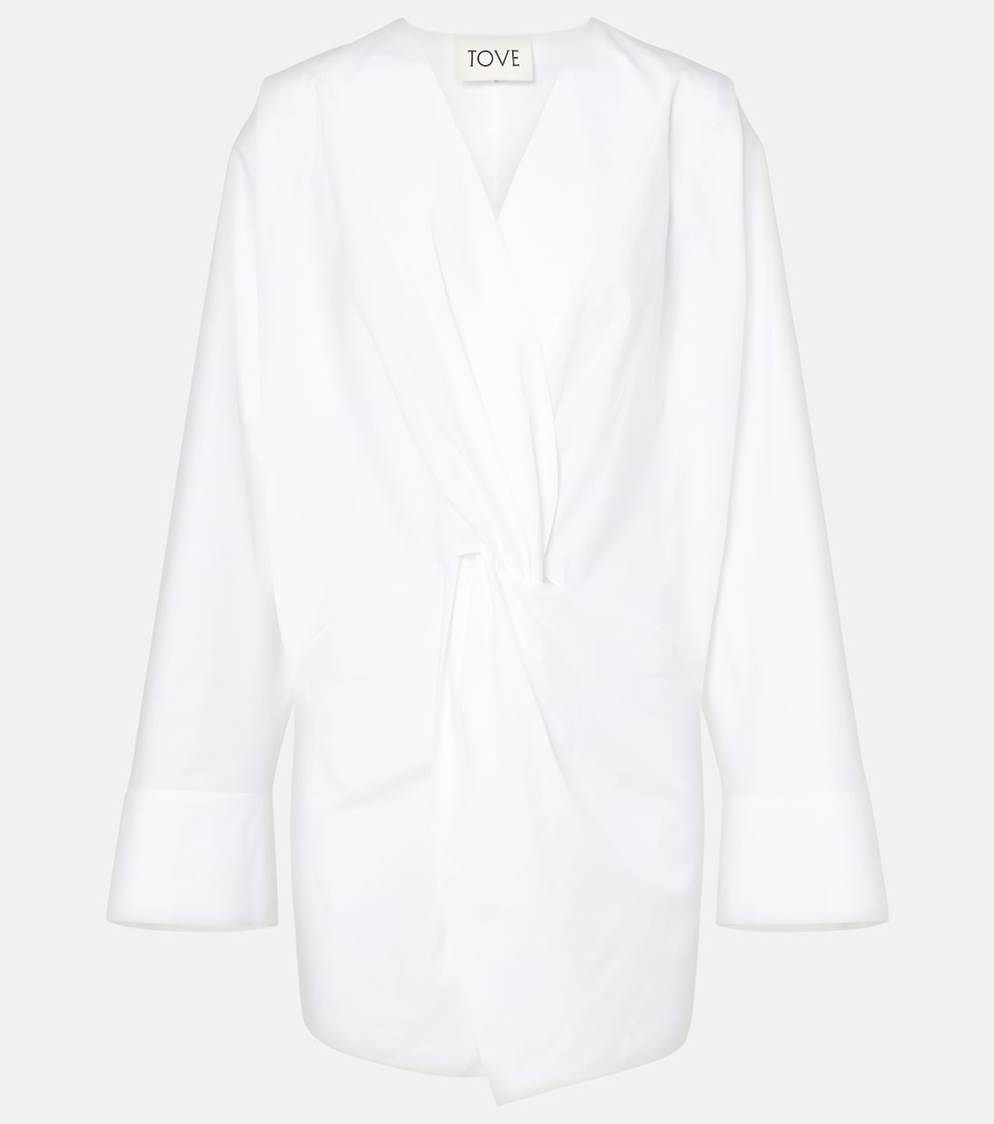 Топ из хлопкового поплина Destry с присборкой Tove, белый
Топ из хлопкового поплина Destry с присборкой Tove, белый