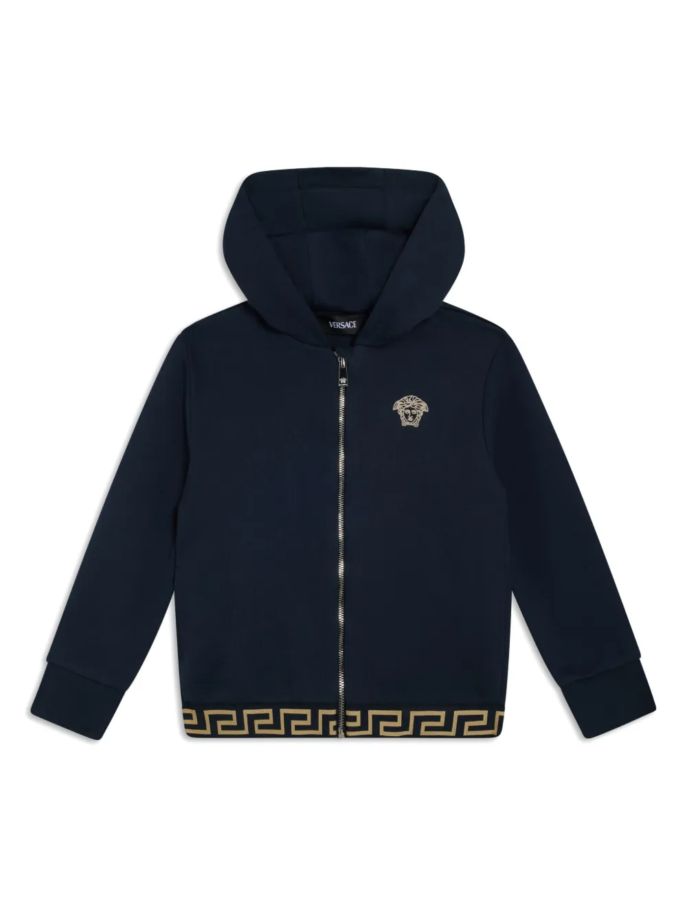 Худи Greca на молнии Versace Kids, синий
Худи Greca на молнии Versace Kids, синий