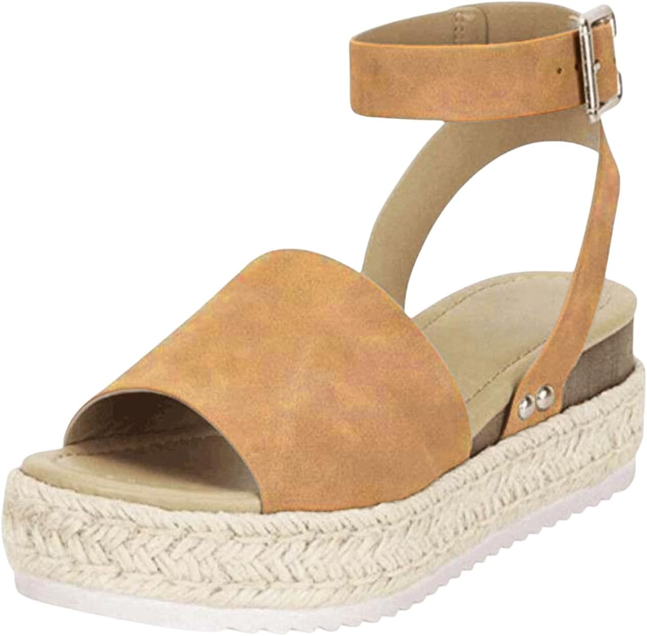 Женские платформенные сандалии ZWRXW на танкетке, повседневные сандалии на лето с открытым носком, пряжкой и ремешком на щиколотке, эспадрильи, однотонные и с леопардовым принтом, на танкетке для женщин, Style03
Женские платформенные сандалии ZWRXW на танкетке, повседневные сандалии на лето с открытым носком, пряжкой и ремешком на щиколотке, эспадрильи, однотонные и с леопардовым принтом, на танкетке для женщин, Style03