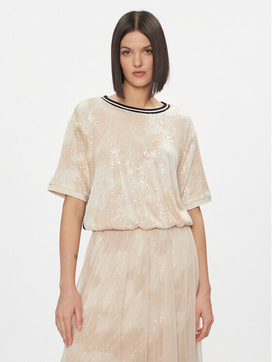 Блуза стандартного кроя Liu Jo, бежевый
Блуза стандартного кроя Liu Jo, бежевый