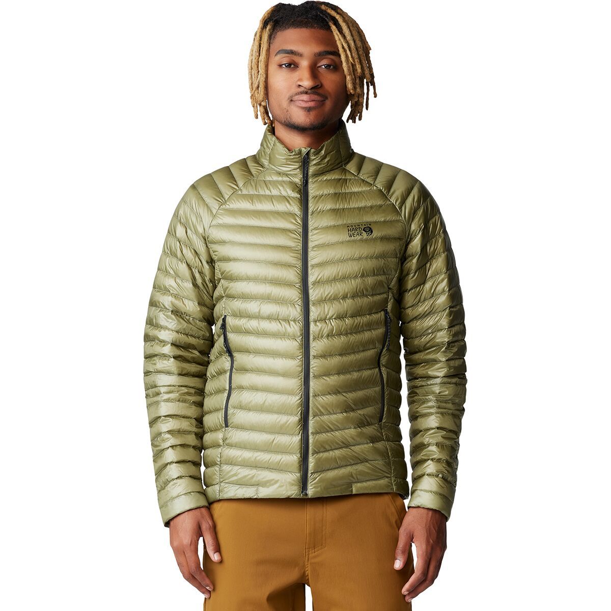 Куртка Ghost whisperer Mountain Hardwear, зеленый 
Куртка Ghost whisperer Mountain Hardwear, зеленый