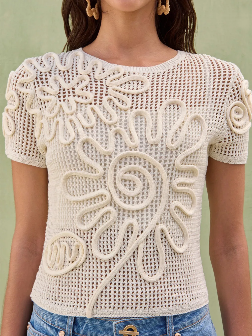 Топ Илеаны Cult Gaia, белый
Топ Илеаны Cult Gaia, белый