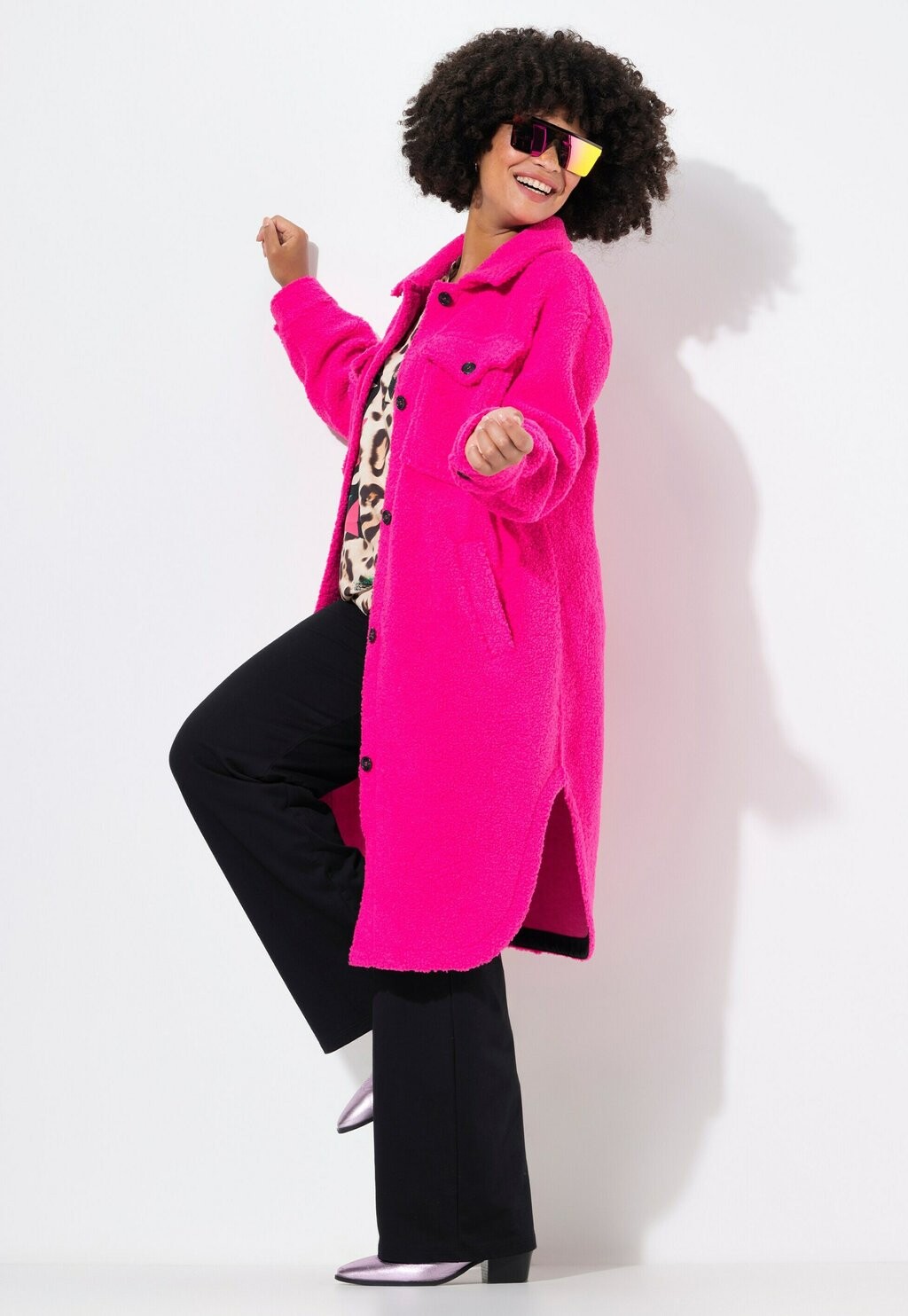Классическое пальто PLUSH TEDDY Angel of Style, розовый
Классическое пальто PLUSH TEDDY Angel of Style, розовый