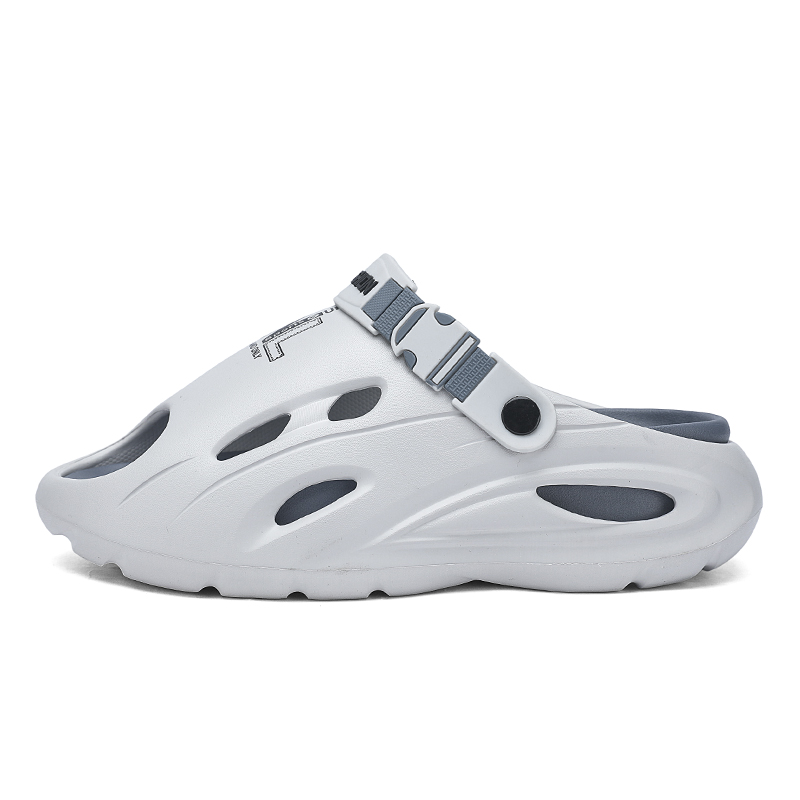 NANJIREN Мужские пляжные сандалии черно-серые, цвет Gray
NANJIREN Мужские пляжные сандалии черно-серые, цвет Gray