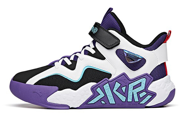 Детские баскетбольные кроссовки GS Mid-top черные/белые/фиолетовые Anta Kids
Детские баскетбольные кроссовки GS Mid-top черные/белые/фиолетовые Anta Kids