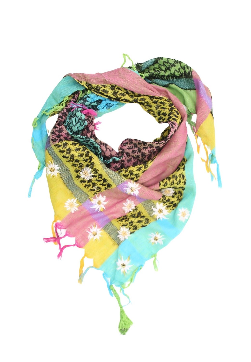 Традиционный шарф благородного хиппи с яркими цветами Эдельвейса Allgäu Rebell, мультиколор
Традиционный шарф благородного хиппи с яркими цветами Эдельвейса Allgäu Rebell, мультиколор