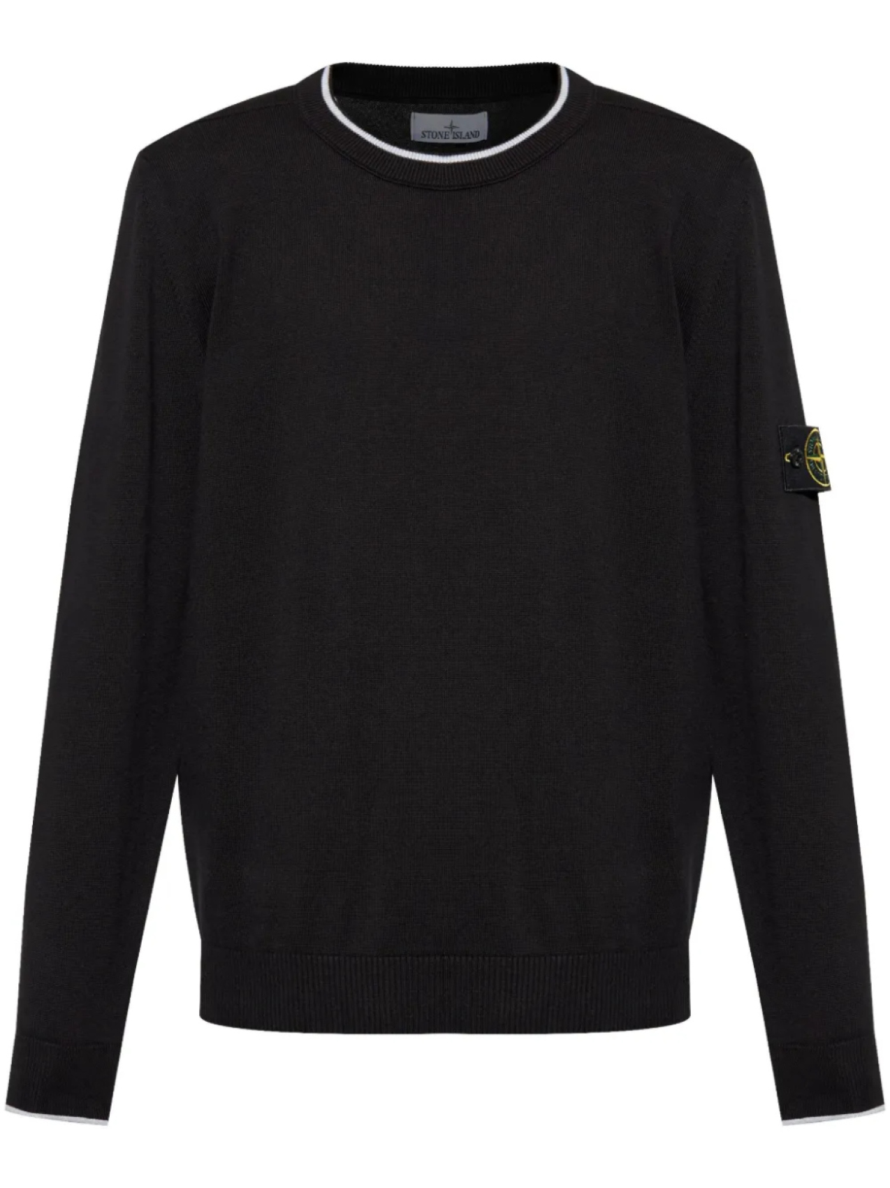 Свитер со значком компаса Stone Island, черный
Свитер со значком компаса Stone Island, черный