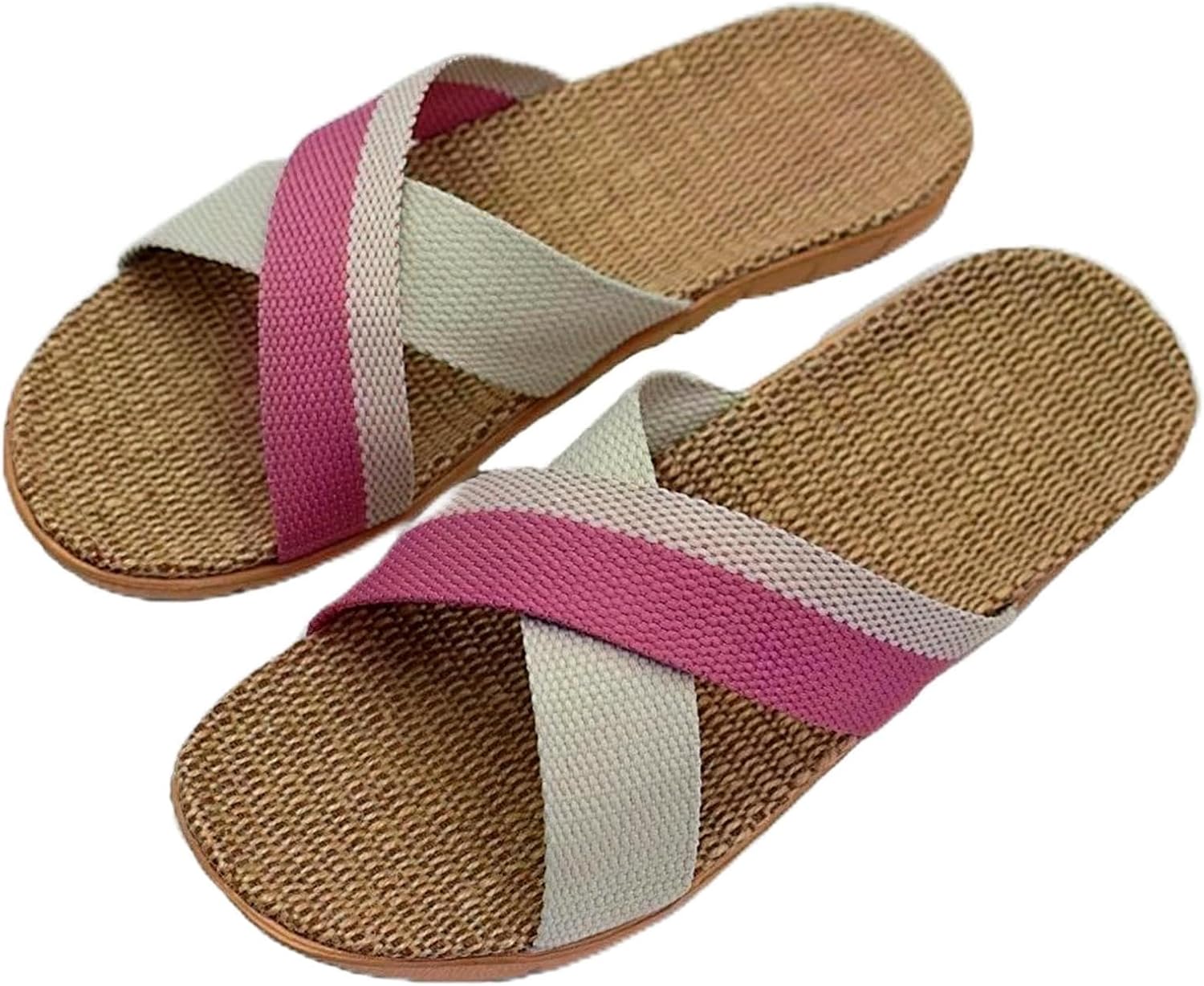 Летние пляжные обувь Hwayslon унисекс из льна Нескользящие тапочки для дома, фиолетовый
Летние пляжные обувь Hwayslon унисекс из льна Нескользящие тапочки для дома, фиолетовый