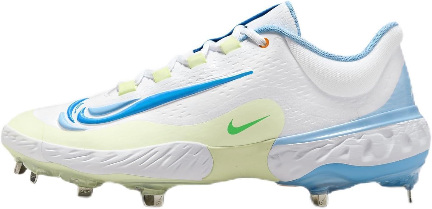 Бейсбольные бутсы Nike Men's Alpha Huarache Elite 4, белый/синий/фиолетовый/голубой
Бейсбольные бутсы Nike Men's Alpha Huarache Elite 4, белый/синий/фиолетовый/голубой