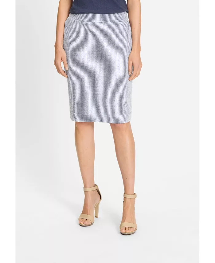 Женская юбка-карандаш из сирсакера Olsen, синий
Женская юбка-карандаш из сирсакера Olsen, синий