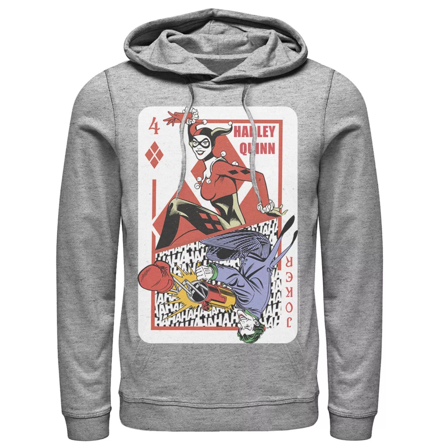 Мужская толстовка с игральными картами Harley Quinn Joker DC Comics
Мужская толстовка с игральными картами Harley Quinn Joker DC Comics