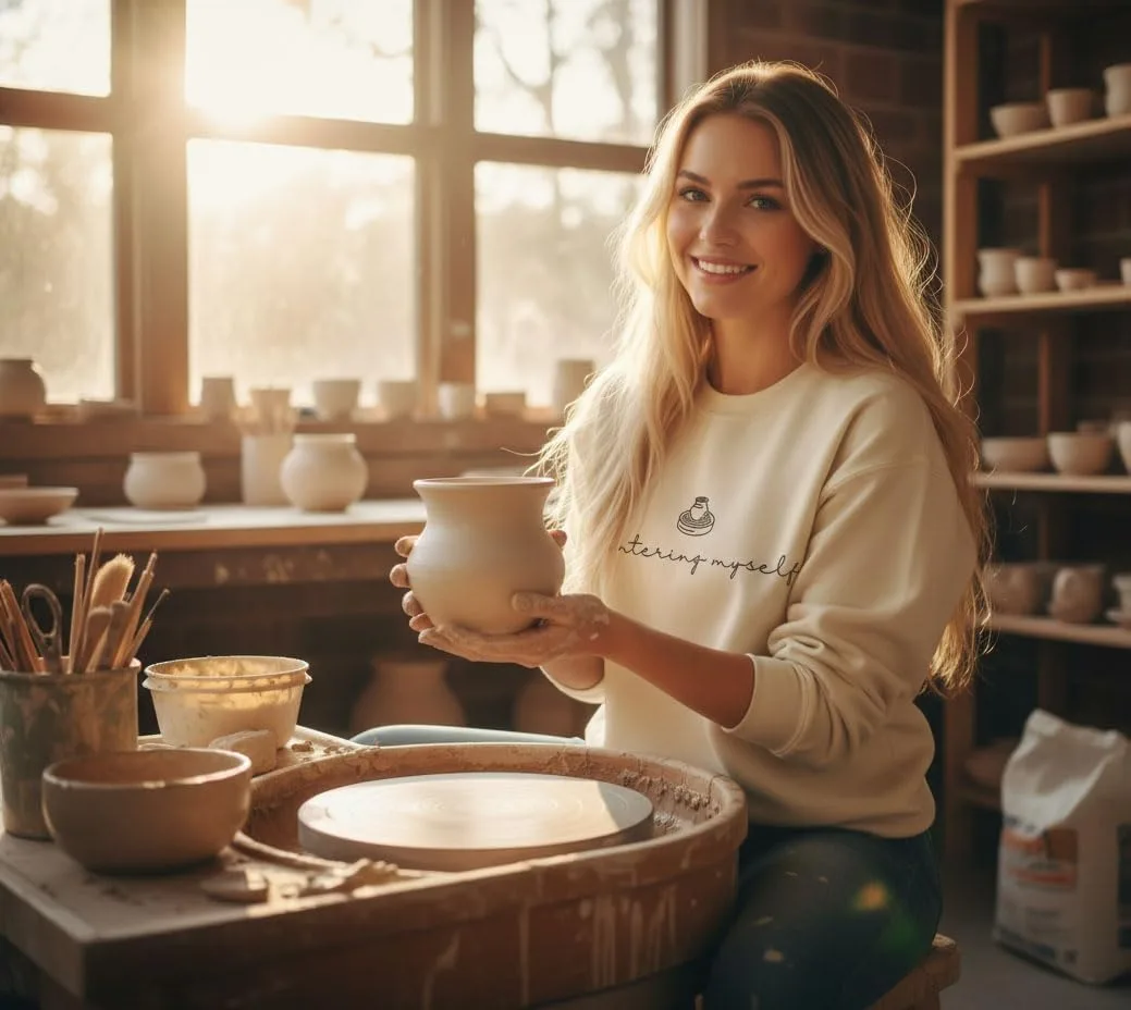 Толстовка Centering Myself, капюшон Ceramic Wheel Mindfulness Czbic
Толстовка Centering Myself, капюшон Ceramic Wheel Mindfulness Czbic