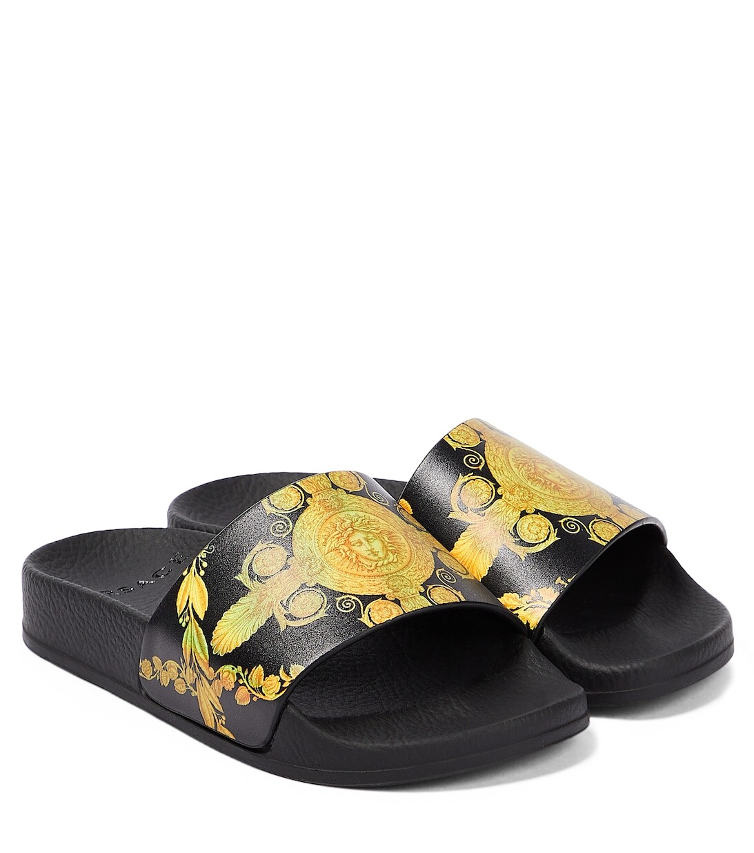 Резиновые шлепанцы Medusa Versace, черный
Резиновые шлепанцы Medusa Versace, черный