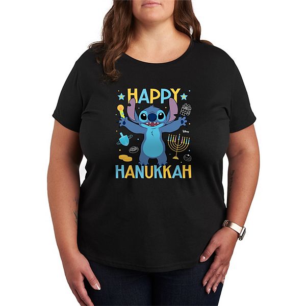 Футболка Plus size с принтом Stitch "Happy Hanukkah" Disney, Black
Футболка Plus size с принтом Stitch "Happy Hanukkah" Disney, Black