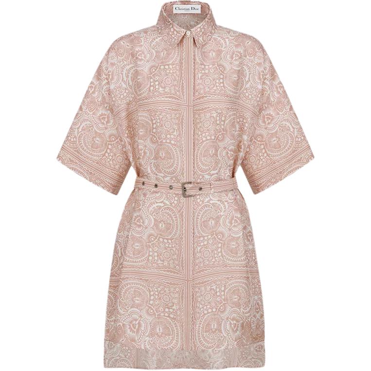 DIOR Женское платье с длинными рукавами розового цвета
DIOR Женское платье с длинными рукавами розового цвета